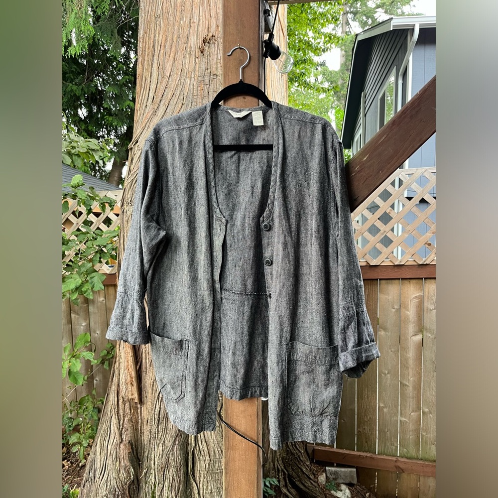 Vintage J-Jill Linen Top